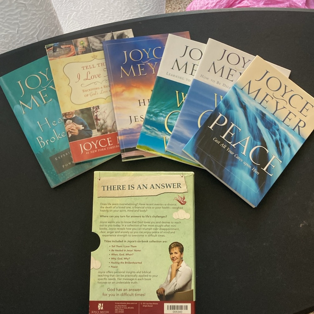 Joyce Meyer, Hope In Difficult Times, 6 Books